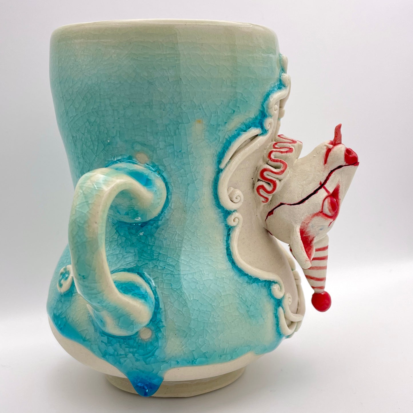 16oz Frankenstein Clown Bat Mug