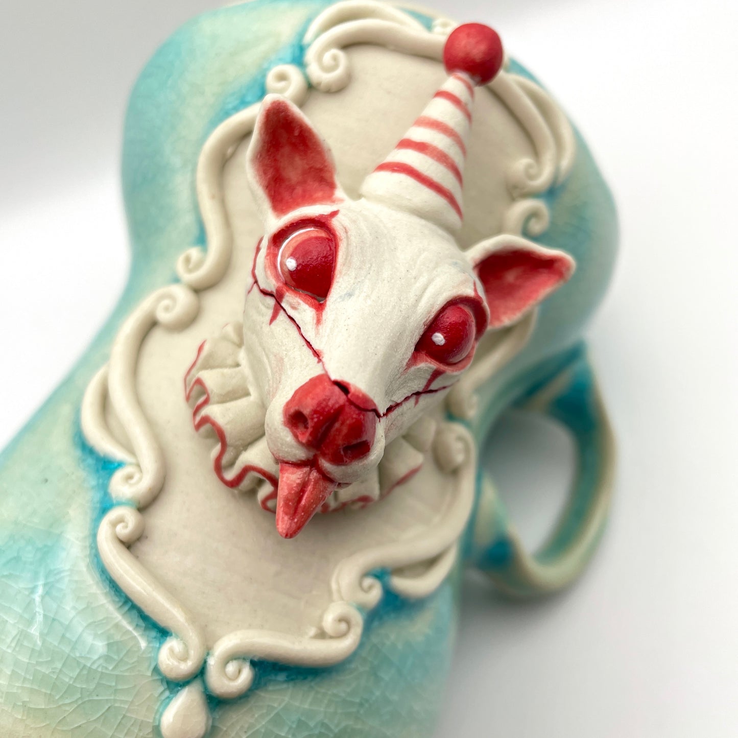 16oz Frankenstein Clown Bat Mug