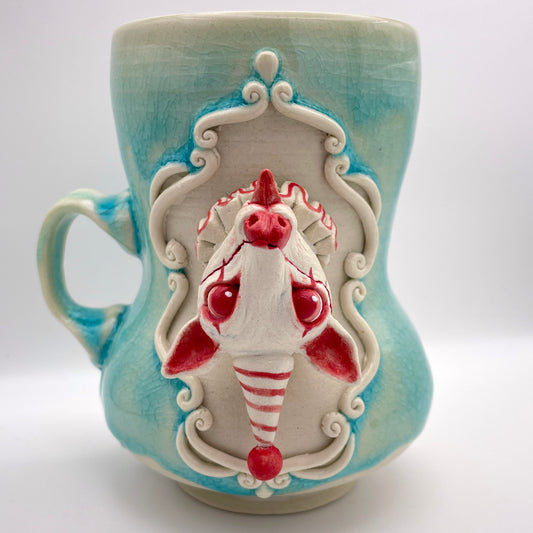 16oz Frankenstein Clown Bat Mug