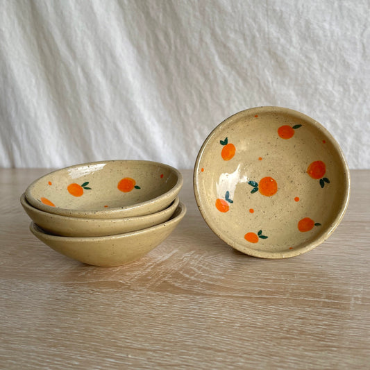Orange Pinch Bowl