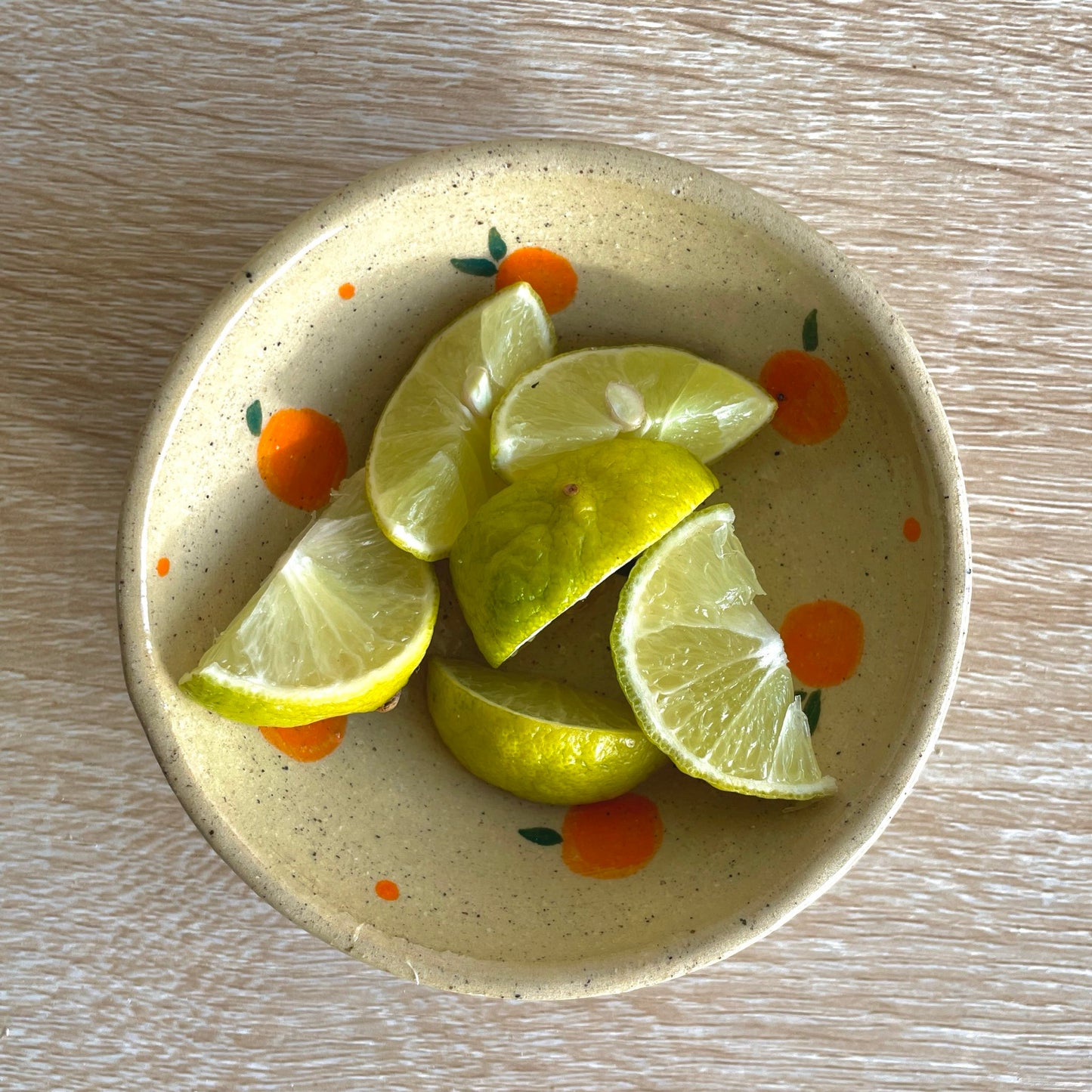 Orange Pinch Bowl